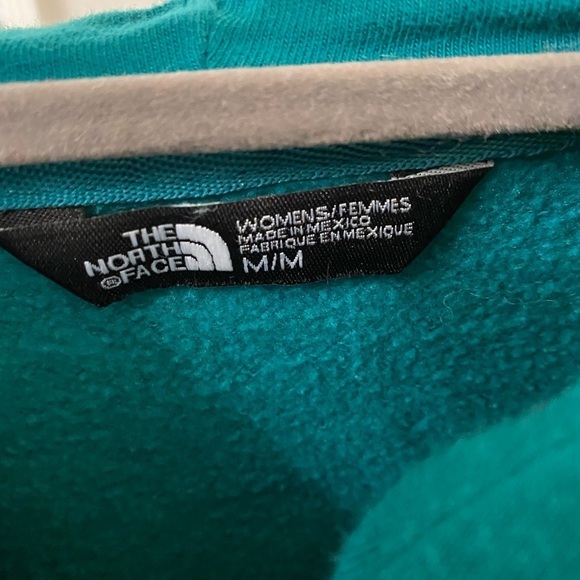 The North Face Trivert Teal Pullover Hoodie - Picture 8 of 8